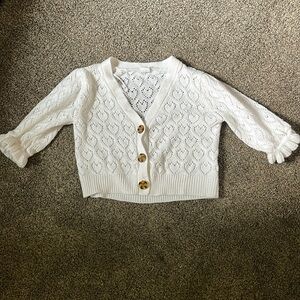 Girls Size 10 Knit Cardigan